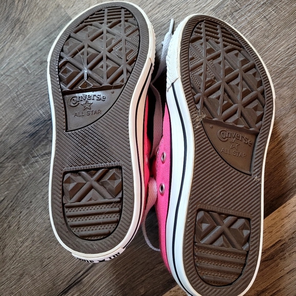 Girls Double Tongue Converse All*Star - Picture 7 of 7